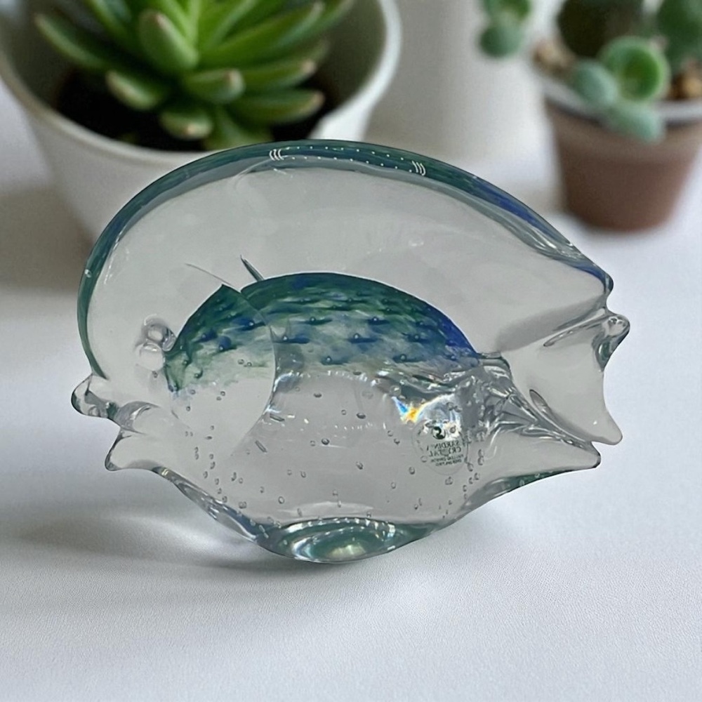 Sardinia Crystal Glass Lead Crystal Fish